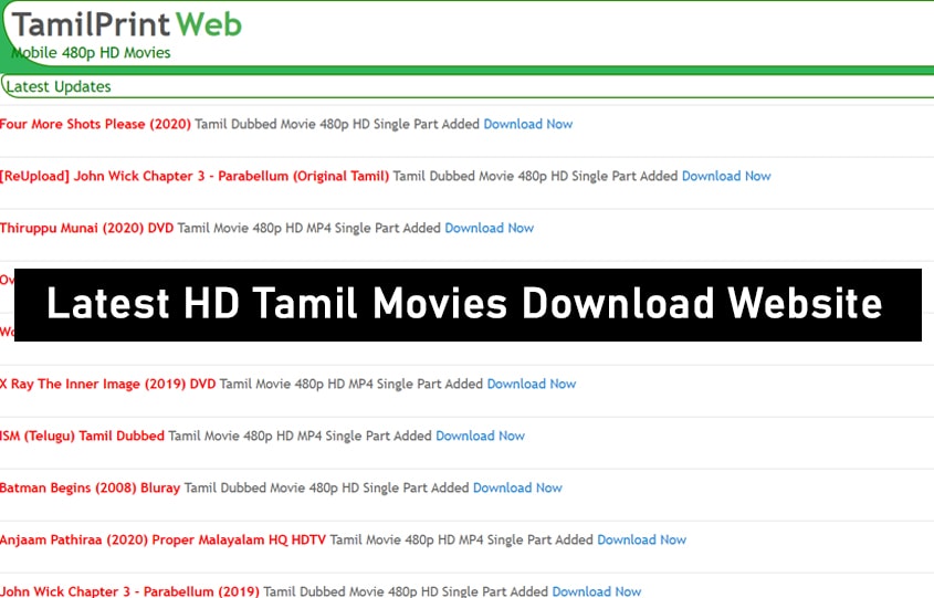 tamil movies download websites
